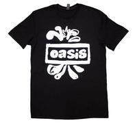 Oasis Splat Band Logo T Shirt M