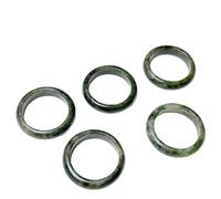 oasymala Einzigartige Steine-Ringe - Handgefertigter Modeschmuck für Achtsamkeit und persönlichen Stil (Green Jade (Grüner Jade))