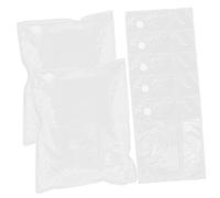 OATIPHO 6stücke Flüssigkeitsbeutel Für Handgepäck Und Flughafensicherheit Transparente Packtasche Zum Befüllen Mit Vakuumverschluss Für Reisen Und Alltag