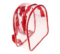 OATIPHO Transparenter Pvc Rucksack Klein Robust Leicht 26x25x12cm Stadionzugelassen Damen Festival Strand Reise