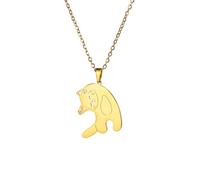 OAUWKEIY Niedliche Katze Anhänger Halskette Spaß Dehnbar Tier Charm Halskette Choker Weihnachten Ornament Schmuck Anhänger Halsketten für Männer Frauen