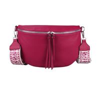 OBC Damen Tasche Bodybag Gürteltasche Crossbody Brusttasche Umhängetasche Hüfttasche Crossover Bauchtasche Schultertasche Handytasche Kunstleder Pink