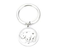 OBEISN Modischer Schlüsselanhänger mit einzigartigem Nashorn-Anhänger, perfekt als kleines Geschenk für Frauen, auch als Geburtstagsgeschenk, für die Freundin oder als süßes Geschenk für Freunde