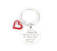 OBEISN Schlüsselanhänger Aus Edelstahl,Das Perfekte Geschenk Für Die Beste Freundin,Ideal Für Geburtstage,Geschenke Für Frauen,Kleine Geschenke Und Freundschaftsüberraschungen,Geschenke Für Frauen