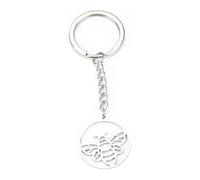 OBEISN Stylischer Schlüsselanhänger Mit Rundem, Hohlem Bienenanhänger, Das Geschenk Für Frauen, Ideal Als Kleine Geschenke Oder Geburtstagsgeschenke Für Die Freundin, Schwester Oder Kollegin