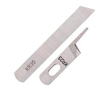 Ober Und Untermesser, Stahl Nähmaschinenmesser Overlock-Messer Hochfest für Nähmaschinen