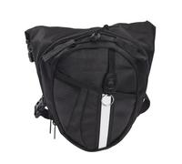 Oberschenkel-Hüfttasche - wasserdichte Beintasche, atmungsaktive Outdoor-Aufbewahrung aus Polyester | Strapazierfähige, schwarze, leichte Gürteltasche mit Reißverschluss für Männer und Frauen, Reisen,