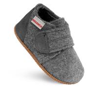 Giesswein Unisex Kinder Oberstaufen Ungefüttert Hausschuhe, Schiefer 01719 EU