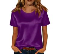 Oberteile Damen Sommer Sport Oberteile Damen Braunes Top Longshirt Mit Leggings Elegante Shirts Cropped Shirt Damenshirt Gestreiftes Shirt T