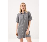 OBJECT - Bekleidung OBJFRAME 2/4 RE DENIM DRESS NOOS - Grau - Größe XL