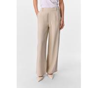 OBJECT - Bekleidung Objframe Lisa Wide Mw Pant Noos - Beige - Größe L