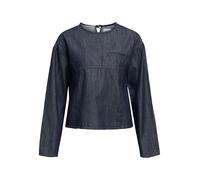 Object Female Bluse Denim Taschendetail