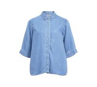 Object Frame Kurzarmhemd XS Light Blue Denim