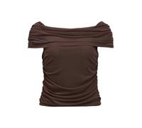 Object Female Off Shoulder Top Gerafftes
