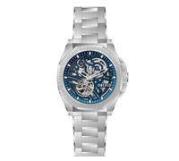 OBLVLO Fashion Brand CAM-AR-SK2 Herren-Armbanduhr mit Skelett-Zifferblatt, sechseckig, Edelstahlgehäuse, leuchtend, wasserdicht, mechanische Armbanduhr für Geschäftsleute, CAM-SK-AR-YLY, modisch