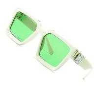 Occhiali Da Sole Retr Millionaire Con Strass Occhiali Da Sole Vintage Flat Top Quadrati Da Uomo E Donna