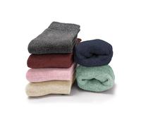 Occulto Damen Warme Thermosocken 80% Baumwolle 6er Pack (Modell: Smilla) Color Mix 39-42