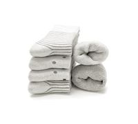 Occulto Damen Warme Thermosocken 80% Baumwolle 6er Pack (Modell: Smilla) Grau-punkte 35-38