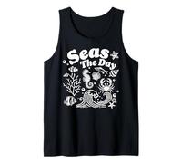 Ocean Marine Life Beach Coastal Sea Animals Wave Nature Tank Top