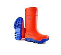 OCEAN Unisex Dunlop Purofort Thermo+ Gummistiefel, Arbeit Stiefel, saftety, orange, 42 EU