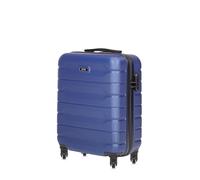 OCHNIK Handgepäck Kabinenkoffer | Hartschalenkoffer | Farbe: Blau | Größe: S | 56x37x23 cm | Reise-Koffer mit 4 Rollen | Trolley | Langlebig | Mit ABS | Numerische Sperre | Fassungsvermögen 39 L
