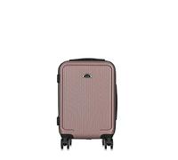 OCHNIK Handgepäck Koffer | Kabinenkoffer | Hartschalenkoffer | Kabinentrolley | Reisekoffer | Material: ABS | Farbe: Rosa | Maße: 53x35x23cm 28 Liter | 4 Rollen