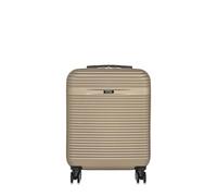 OCHNIK Handgepäck Koffer | Kabinenkoffer | Hartschalenkoffer | Reisekoffer | Material: ABS | Farbe: Beige | Maße: 55x40x20cm 33 Liter | 4 Rollen