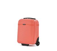 OCHNIK Kabinenkoffer | Hartschalenkoffer | Material: ABS | Farbe: Koralle | Maße: 40 x 30 x 18 cm | Fassungsvermögen: 24 Liter | 2 Räder | Hohe Qualität