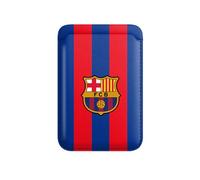 OCPC Wallet Blau/Rot - FC Barcelona Offiziell Lizenzierte Edition - Magnetischer Kartenhalter Handy mit 4 Kartenfächern & RFID-Schutz - Kompatibel mit iPhone 12-17 & Samsung - Premium Kunstleder