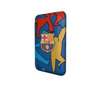 OCPC Wallet - FC Barcelona Offiziell Lizenzierte Edition - Magnetischer Kartenhalter Handy mit 4 Kartenfächern & RFID-Schutz - iPhone 12-17 & Samsung - Premium Kunstleder - Blau