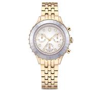 Octea chrono Uhr, Schweizer Produktion, Metallarmband, Goldfarben, Champagne-vergoldetes Finish OS