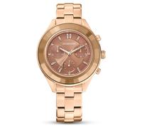 Octea lux sport Uhr, Schweizer Produktion, Metallarmband, Braun, Vergoldetes Finish OS