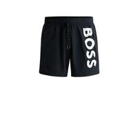 Badeshorts BOSS "Octopus", Herren, Gr. XL, N-Gr, bright blau 436, Web, Obermaterial: 100% Polyamid, Badehosen Badeshorts, Mit BOSS Logoschriftzug, elastischer Taillenbund mit Kordel (66835044-XL) brig
