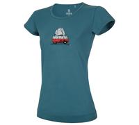 Damen-T-Shirt Ocún Classic T Women Bus-Stone Blue Hydro L