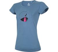 Ocun Classic Organic Rainbow Rocket Short Sleeve T-shirt Blau XL Frau (Herstellerartikelnummer: 05032-BLUESTONE-6XL)