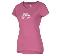 Ocun Damen Classic T-Shirt, pink Van, XL