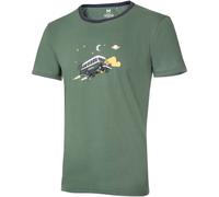 Ocun Herren Classic Organic Magic Bus T-Shirt (Größe XXL, gruen)
