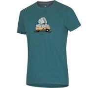 Ocun Herren Classic T Bus-Stone T-Shirt (Größe S, blau)