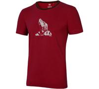 Ocun Classic Organic Airwolf Kurzarm-t-shirt XL Wine Syrah