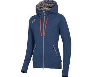 Ocun Hoodie Zipper Women blue opal / silver scone S