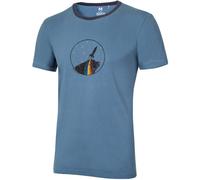 Ocùn Ocun Classic T Organic Men T-Shirt, L, bluestone rainbow rocket