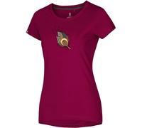 Ocun - Women's Classic T Blossom-Art - T-Shirt, Gr. XS, lila (WineRhododendron)