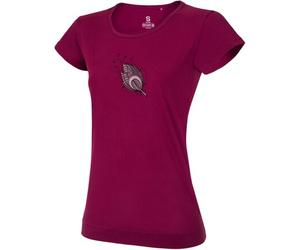 Ocùn Ocun Women's Classic T T-Shirt, L, wine rhododendron blossom-art