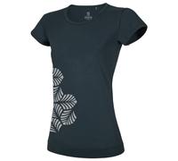 Ocun - Women's Classic T Leafs - T-Shirt, Gr. XS, blau (AnthraciteObsidian)