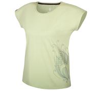Ocun - Women's Kimo T Blossom-Art - T-Shirt, Gr. L, grün (GreenSoft)
