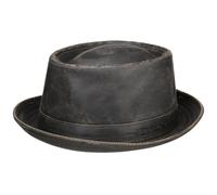 Stetson Odenton CO/PE Pork Pie mit UV-Schutz, Braun (6) 62-63 cm (XXL)