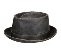 Odenton Pork Pie Stoffhut by Stetson braun S (54-55 cm)