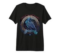 Odins Rabe Odin's Raven Wikinger Midgard Thor Walhalla Premium T-Shirt