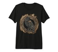 Odins Rabe Odin's Raven Wikinger Midgard Thor Walhalla Premium T-Shirt