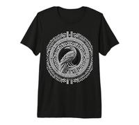 Odins Rabe Odin's Raven Wikinger Midgard Thor Walhalla Premium T-Shirt